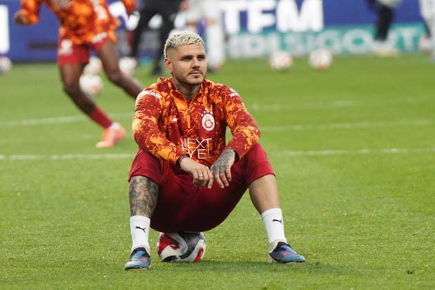 ISTANBUL, TURKEY - MAY 17: Mauro Icardi of Galatasaray during the Trendyol Turkish Süper League match between Kasimpasa SK and Galatasaray SK at Recep Tayyip Erdogan Stadium on May 17, 2026 in Istanbul, Turkey. (Photo by Seskimphoto ) Kasimpasa v Galatasaray -- Turkish Super League 