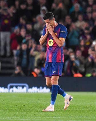 ESP LaLiga EA Sports Barcelona FC v Real Betis Robert Lewandowski of Barcelona is leaving the club during LaLiga EA Sports, between Barcelona FC v Real Betis played at Spotify Camp Nou Stadium in Barcelona on May 17th, 2026 in Spain Valencia Spain Futbol Copyright: xPacoxLargox xAgenciaxLOFx