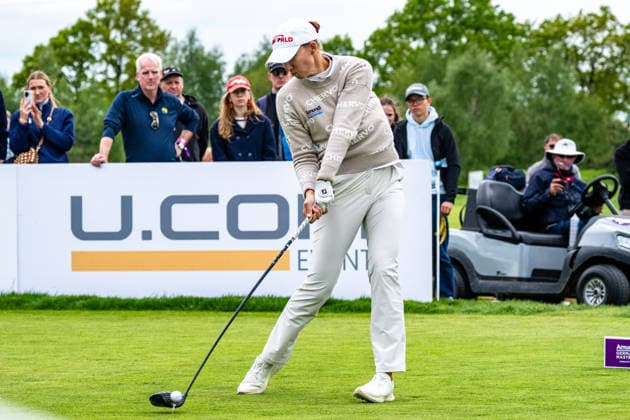 Golf Golf, Amundi German Masters, Ladies European Tour LET, Ladies Winsen Luhe, Germany, 17 05 26 Golf at Green Eagle Golf Courses on 17 05 2026 in Winsen Luhe, Germany Photo by Axel Kaste Alexandra Försterling Winsen Luhe Green Eagle Golf Courses Winsen Luhe Germany Golf German Masters 17.5.26 LR-1198