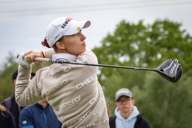 Golf Golf, Amundi German Masters, Ladies European Tour LET, Ladies Winsen Luhe, Germany, 17 05 26 Golf at Green Eagle Golf Courses on 17 05 2026 in Winsen Luhe, Germany Photo by Axel Kaste Alexandra Försterling Winsen Luhe Green Eagle Golf Courses Winsen Luhe Germany Golf German Masters 17.5.26 LR-1211