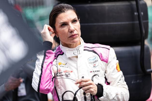 May 17, 2026, Speedway, Indiana, USA: KATHERINE LEGGE, driver of the No. 11 Chevrolet for HMD Motorsports with A.J. Foyt Racing, looks on from pit lane during qualifying for the 110th Indianapolis 500 at Indianapolis Motor Speedway. IndyCar, Indy Car, IRL, USA 2026: Indy 500 Qualifying  - ZUMAw173 20260517_zsp_w173_001 Copyright: xLukexWelshx