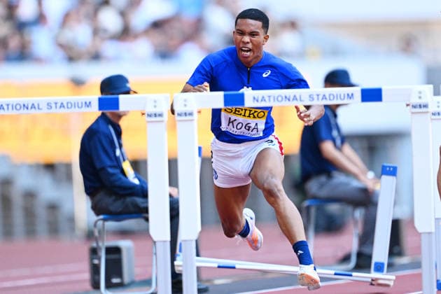 Jeremy Koga, MAY 17, 2026 - Athletics : World Athletics Continental Tour Seiko Golden Grand Prix in Tokyo Men s 110mH Final at National Stadium in Tokyo, Japan. Noxthirdxpartyxsales  aflo_330783035
