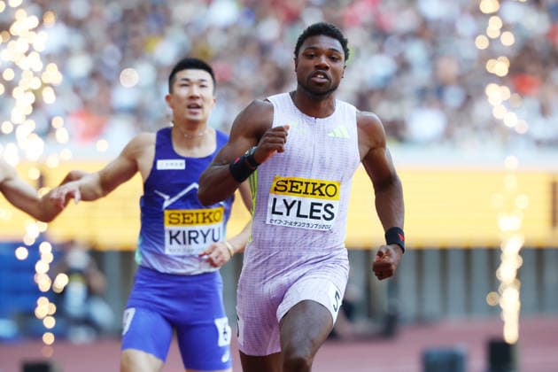 Noah Lyles (USA), MAY 17, 2026 - Athletics :World Athletics Continental Tour Seiko Golden Grand Prix in Tokyo Men s 100m Final at the MUFG STADIUM (National Stadium) in Tokyo, Japan. Noxthirdxpartyxsales  aflo_330780211