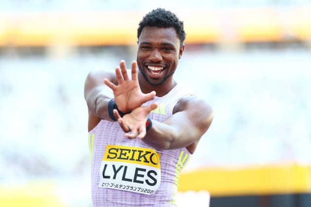 Noah Lyles (USA), MAY 17, 2026 - Athletics :World Athletics Continental Tour Seiko Golden Grand Prix in Tokyo Men s 100m Final at the MUFG STADIUM (National Stadium) in Tokyo, Japan. Noxthirdxpartyxsales  aflo_330780219