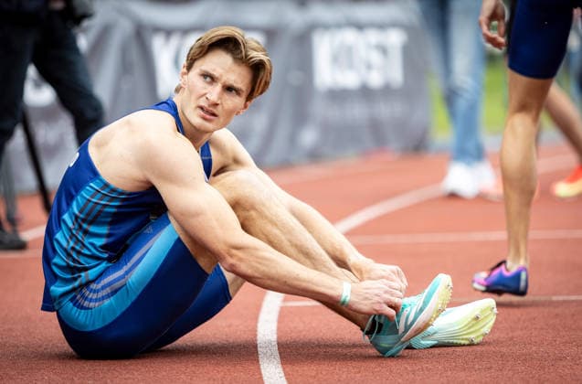 35 International Runners Meeting Pliezhausen, 17 05 2026 Rocco Martin GER SG Motor Gohlis Nord Leipzig after his 600m race in the mens 35 International Runners Meeting on 17 05 2026 in the Schönbuch Stadium in Pliezhausen Baden Württemberg Copyright: xBEAUTIFULxSPORTS R.xSchmittx