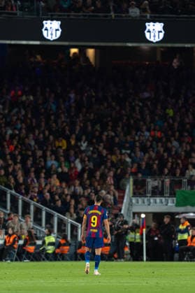 Spanish LaLiga EA Sports FC Barcelona, Barca v Real Betis in Barcelona, Spain. FC Barcelona player (9) Robert Lewandowski during LaLiga EA Sports match between FC Barcelona and Real Betis in Spotify Camp Nou, Barcelona, Spain, on May 17, 2026. Barcelona Spotify Camp Nou Barcelona Spain