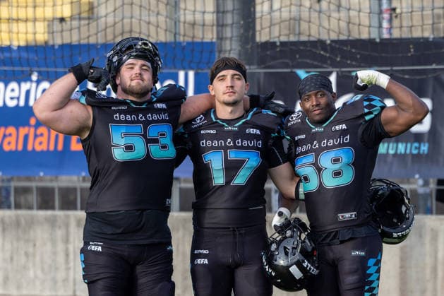 Munich Ravens vs Raiders Tirol, American Football, European Football Alliance (EFA), Week 1, 2026, 17.05.2026, Munich Grünwalder Stadion Munich Germany Copyright: xFootxBowl BjörnxKeckerx