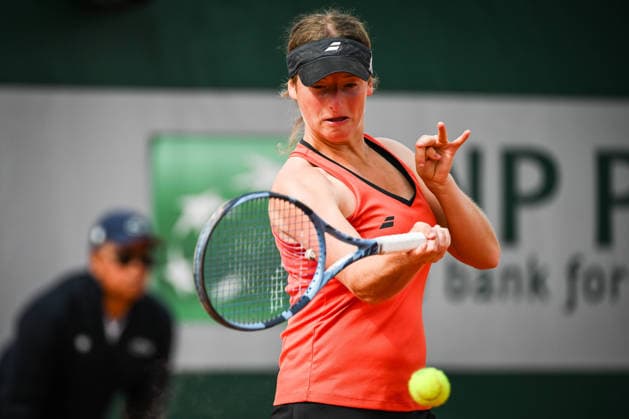 May 18, 2026, Paris, France, France: Manon LEONARD of France during the first qualifying day of the Roland-Garros 2026, French Open 2026, Grand Slam tennis tournament at Roland-Garros Stadium on May 18, 2026 in Paris, France. Roland Garros 2026 - Qualifying Day 1  - ZUMAm308 20260518_zsp_m308_013 Copyright: xMatthieuxMirvillex