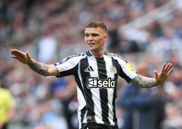 Kieran Trippier of Newcastle United Newcastle United v West Ham United, Premier League, Football, St James Park, Newcastle, UK - 17 May 2026Newcastle St James Park United Kingdom EDITORIAL USE ONLY No use with unauthorised audio, video, data, fixture lists, club league logos or live services. Online in-match use limited to 120 images, no video emulation. No use in betting, games or single club league player publications.  Copyright: xRichardxLee Shutterstockx 16877466ce