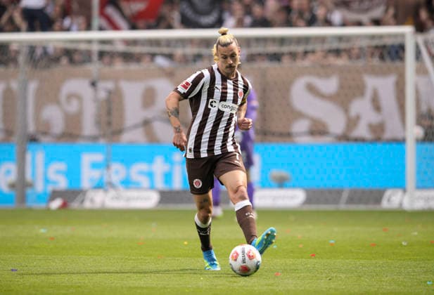 Foto : Jackson Irvine (Pauli) Fussball 1. Bundesliga , 34. Spieltag am Sa. 16.05.2026 FC St. Pauli - VfL Wolfsburg *** Photo Jackson Irvine Pauli Soccer 1 Bundesliga , 34 Matchday on Sat 16 05 2026 FC St Pauli VfL Wolfsburg