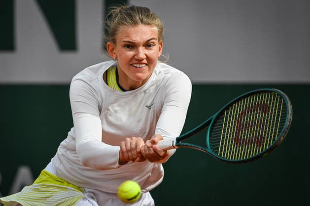 May 18, 2026, Paris, France, France: Julia AVDEEVA of Russia during the first qualifying day of the Roland-Garros 2026, French Open 2026, Grand Slam tennis tournament at Roland-Garros Stadium on May 18, 2026 in Paris, France. Roland Garros 2026 - Qualifying Day 1  - ZUMAm308 20260518_zsp_m308_017 Copyright: xMatthieuxMirvillex