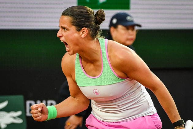 May 18, 2026, Paris, France, France: Alice RAME of France celebrates his point during the first qualifying day of the Roland-Garros 2026, French Open 2026, Grand Slam tennis tournament at Roland-Garros Stadium on May 18, 2026 in Paris, France. Roland Garros 2026 - Qualifying Day 1  - ZUMAm308 20260518_zsp_m308_032 Copyright: xMatthieuxMirvillex