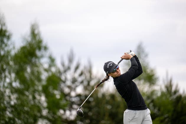 Amundi German Masters - Fourth Round Roberta Liti of Italy plays off the tee of the 4th hole during the final round of the Amundi German Masters at Green Eagle Golf Courses in Hamburg, Germany, on May 17, 2026. Hamburg Germany  Copyright: xAndyxAstfalckx originalFilename:astfalck-amundige260518_npdho.jpg