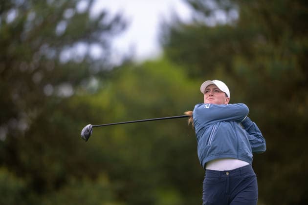 Amundi German Masters - Fourth Round Charlotte Heath of England tees off on the 4th hole during the final round of the Amundi German Masters at Green Eagle Golf Courses in Hamburg, Germany, on May 17, 2026. Hamburg Germany  Copyright: xAndyxAstfalckx originalFilename:astfalck-amundige260518_npHVC.jpg