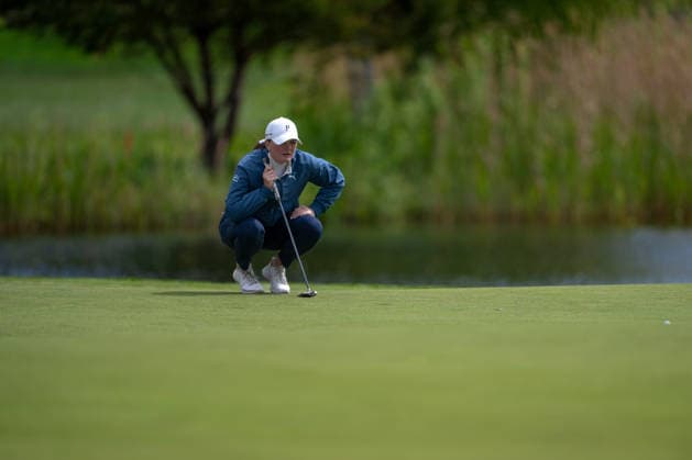 Amundi German Masters - Fourth Round Charlotte Heath of England prepares to putt on the green of the 4th hole during the final round of the Amundi German Masters at Green Eagle Golf Courses in Hamburg, Germany, on May 17, 2026. Hamburg Germany  Copyright: xAndyxAstfalckx originalFilename:astfalck-amundige260518_npufl.jpg