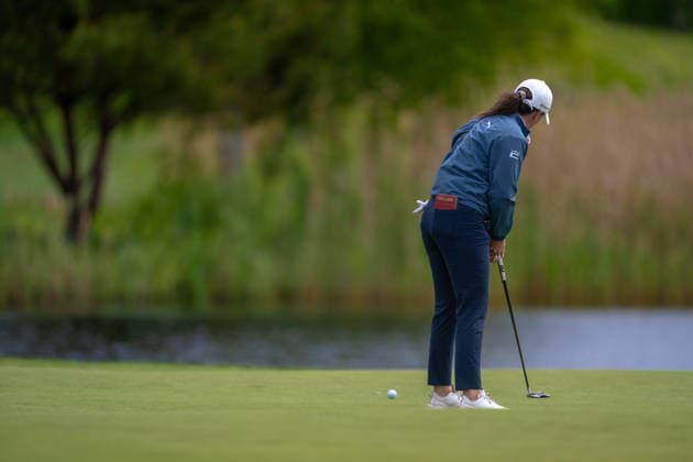 Amundi German Masters - Fourth Round Charlotte Heath of England putts on the green of the 4th hole during the final round of the Amundi German Masters at Green Eagle Golf Courses in Hamburg, Germany, on May 17, 2026. Hamburg Germany  Copyright: xAndyxAstfalckx originalFilename:astfalck-amundige260518_npSwU.jpg