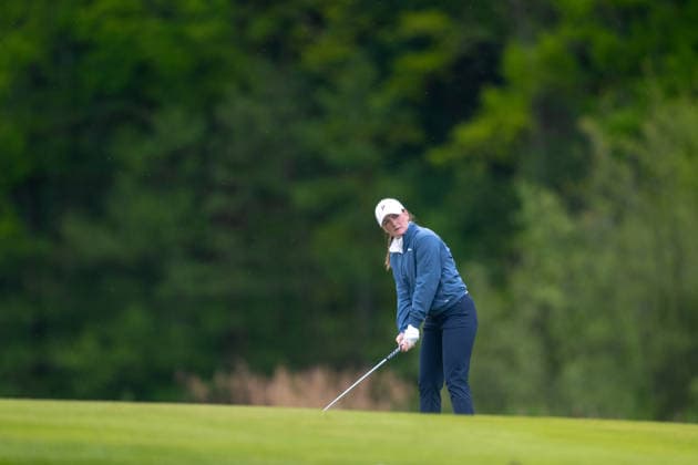 Amundi German Masters - Fourth Round Charlotte Heath of England drives off the fairway of the 6th hole during the final round of the Amundi German Masters at Green Eagle Golf Courses in Hamburg, Germany, on May 17, 2026. Hamburg Germany  Copyright: xAndyxAstfalckx originalFilename:astfalck-amundige260518_npEER.jpg