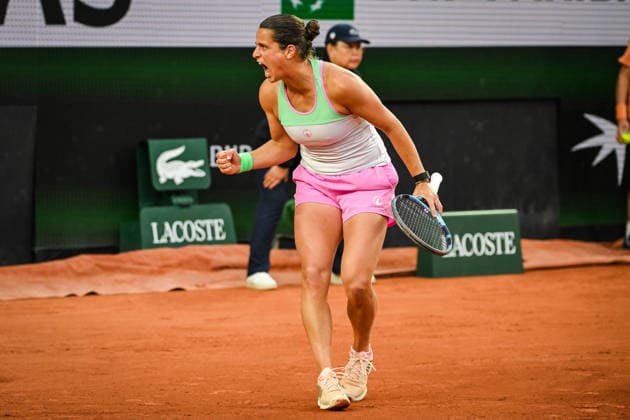 May 18, 2026, Paris, France, France: Alice RAME of France celebrates his point during the first qualifying day of the Roland-Garros 2026, French Open 2026, Grand Slam tennis tournament at Roland-Garros Stadium on May 18, 2026 in Paris, France. Paris France - ZUMAm308 20260518_zsp_m308_033 Copyright: xMatthieuxMirvillex
