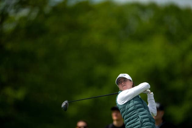 Amundi German Masters - Fourth Round Esme Hamilton of England drives from the tee of the 9th hole during the final round of the Amundi German Masters at Green Eagle Golf Courses in Hamburg, Germany, on May 17, 2026. Hamburg Germany  Copyright: xAndyxAstfalckx originalFilename:astfalck-amundige260518_npGmH.jpg