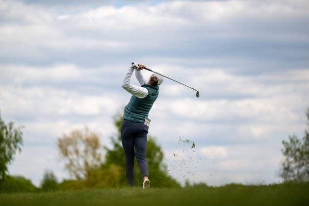 Amundi German Masters - Fourth Round Esme Hamilton of England drives from the fairway of the 9th hole during the final round of the Amundi German Masters at Green Eagle Golf Courses in Hamburg, Germany, on May 17, 2026. Hamburg Germany  Copyright: xAndyxAstfalckx originalFilename:astfalck-amundige260518_np6Zt.jpg