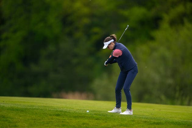 Amundi German Masters - Fourth Round Luna Sobron Galmes of Spain drives her second shot from the fairway of the 6th hole during the final round of the Amundi German Masters at Green Eagle Golf Courses in Hamburg, Germany, on May 17, 2026. Hamburg Germany  Copyright: xAndyxAstfalckx originalFilename:astfalck-amundige260518_npqLJ.jpg