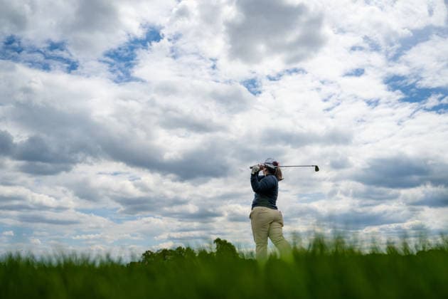 Amundi German Masters - Fourth Round Aunchisa Utama of Thailand drives from the tee of the 8th hole during the final round of the Amundi German Masters at Green Eagle Golf Courses in Hamburg, Germany, on May 17, 2026. Hamburg Germany  Copyright: xAndyxAstfalckx originalFilename:astfalck-amundige260518_npRrR.jpg
