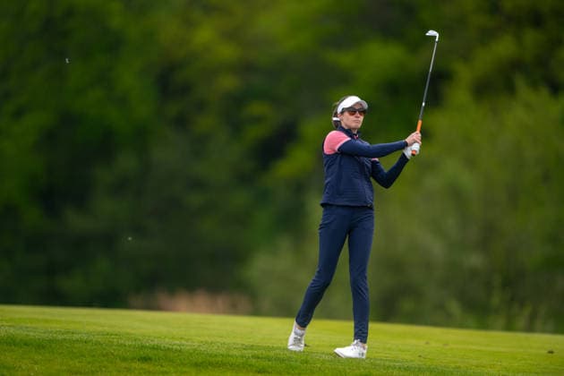 Amundi German Masters - Fourth Round Luna Sobron Galmes of Spain drives her second shot from the fairway of the 6th hole during the final round of the Amundi German Masters at Green Eagle Golf Courses in Hamburg, Germany, on May 17, 2026. Hamburg Germany  Copyright: xAndyxAstfalckx originalFilename:astfalck-amundige260518_npDkS.jpg