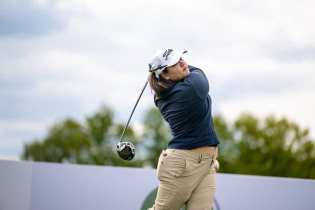 Amundi German Masters - Fourth Round Aunchisa Utama of Thailand drives from the tee on the 7th hole during the final round of the Amundi German Masters at Green Eagle Golf Courses in Hamburg, Germany, on May 17, 2026. Hamburg Germany  Copyright: xAndyxAstfalckx originalFilename:astfalck-amundige260518_npR3O.jpg