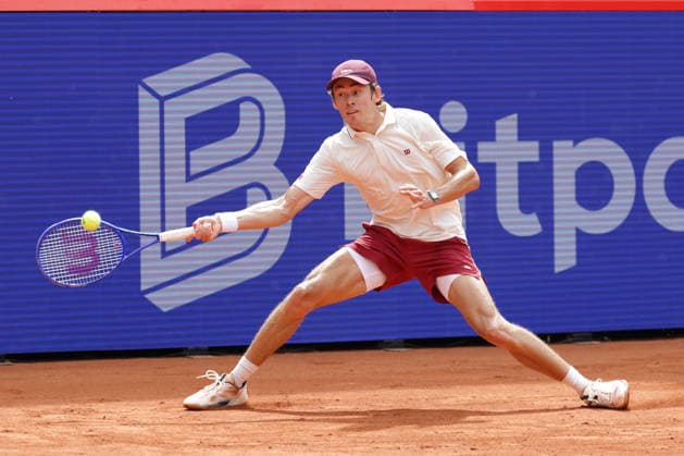 2026 05 18, xFSx, Bitpanda Open Hamburg ATP500, mens tennis tournament in Hamburg , Am Rothembaum in Hamburg , Alex De Minaur AUS plays a forehand Copyright: HMBxMedia FernandoxSoares