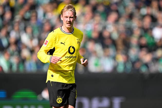 1. Bundesliga: SV Werder Bremen - Borussia Dortmund am 16.05.2026 im Weserstadion in Bremen Julian Brandt (Dortmund) *** 1 Bundesliga SV Werder Bremen Borussia Dortmund on 16 05 2026 at Weserstadion in Bremen Julian Brandt Dortmund MT