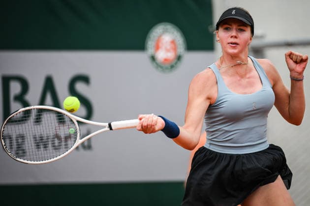 May 18, 2026, Paris, France, France: Polina IATCENKO of Russia during the first qualifying day of the Roland-Garros 2026, French Open 2026, Grand Slam tennis tournament at Roland-Garros Stadium on May 18, 2026 in Paris, France. Paris France - ZUMAm308 20260518_zsp_m308_039 Copyright: xMatthieuxMirvillex