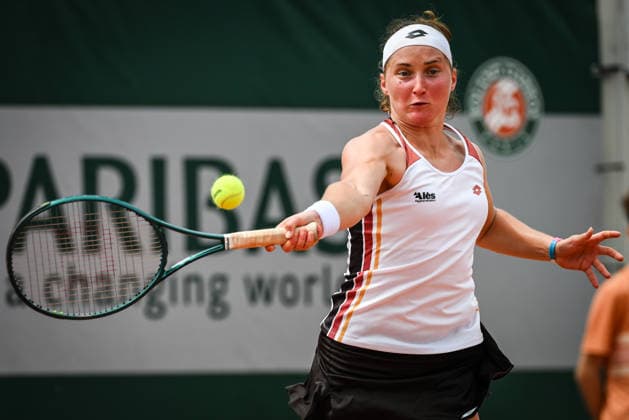 May 18, 2026, Paris, France, France: Carole MONNET of France during the first qualifying day of the Roland-Garros 2026, French Open 2026, Grand Slam tennis tournament at Roland-Garros Stadium on May 18, 2026 in Paris, France. Paris France - ZUMAm308 20260518_zsp_m308_041 Copyright: xMatthieuxMirvillex