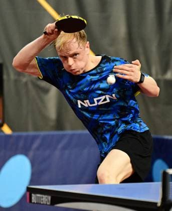 Andre Bertelsmeier from Germany at WTT Feeder Lagos in Portugal Andre Bertelsmeier TSV Bad Königshofen from Germany competes in the WTT Feeder in Lagos, Portugal, on May 18, 2026 Lagos, Portugal Hessen Portugal