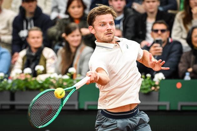May 18, 2026, Paris, France, France: David GOFFIN of Belgium during the first qualifying day of the Roland-Garros 2026, French Open 2026, Grand Slam tennis tournament at Roland-Garros Stadium on May 18, 2026 in Paris, France. Paris France - ZUMAm308 20260518_zsp_m308_049 Copyright: xMatthieuxMirvillex