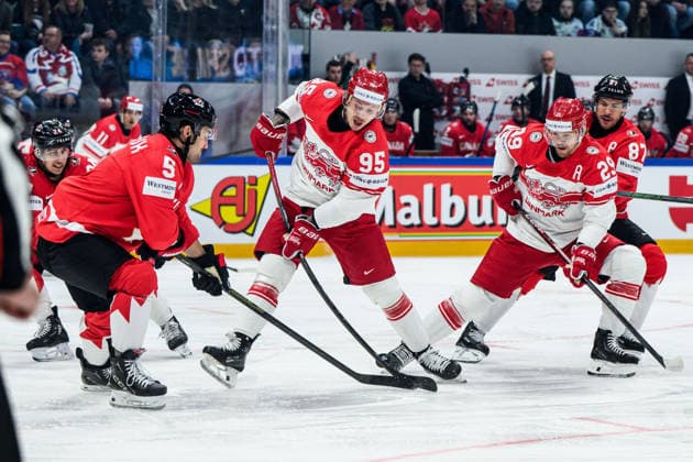 Ice hockey, World Championship, Canada - Denmark
