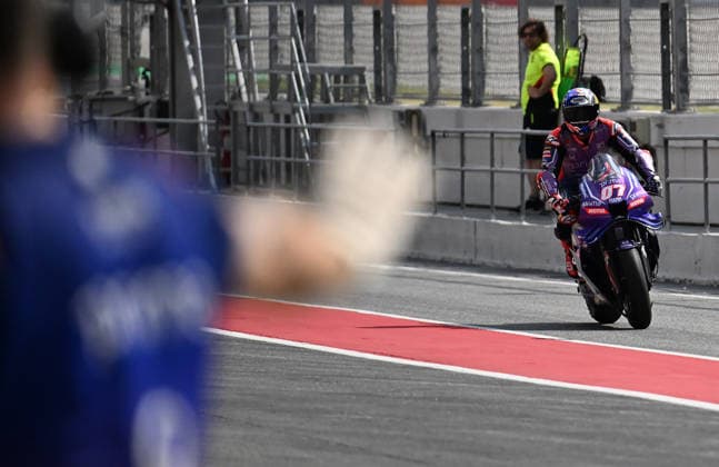 Motorsport, MotoGP, Testing in Barcelona