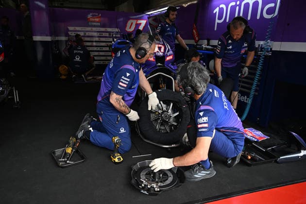 MotoGP Catalonia official test BARCELONA, SPAIN - MAY 18: Prima Pramac Yamaha MotoGP riders take part during the sixth official test session of the 2026 MotoGP World Championship, WM, Weltmeisterschaft at the 4.66-kilometer Barcelona-Catalunya Circuit in Barcelona, Spain, on May 18, 2026. Burak Akbulut Anadolu Barcelona Spain. Editorial use only. Please get in touch for any other usage.  Copyright: x2026xAnadoluxBurakxAkbulutx