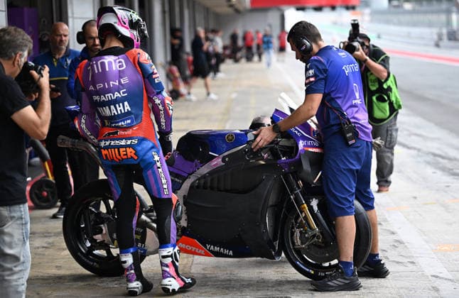 MotoGP Catalonia official test BARCELONA, SPAIN - MAY 18: Prima Pramac Yamaha MotoGP rider Jack Miller rides during the sixth official test session of the 2026 MotoGP World Championship, WM, Weltmeisterschaft at the 4.66-kilometer Barcelona-Catalunya Circuit in Barcelona, Spain, on May 18, 2026. Burak Akbulut Anadolu Barcelona Spain. Editorial use only. Please get in touch for any other usage.  Copyright: x2026xAnadoluxBurakxAkbulutx