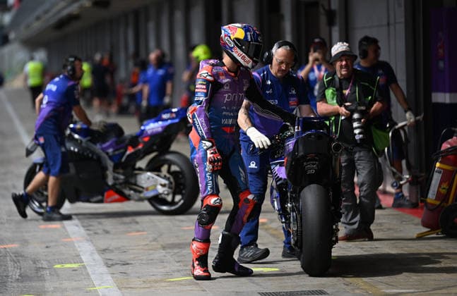 MotoGP Catalonia official test BARCELONA, SPAIN - MAY 18: Prima Pramac Yamaha MotoGP rider Toprak Razgatlioglu rides during the sixth official test session of the 2026 MotoGP World Championship, WM, Weltmeisterschaft at the 4.66-kilometer Barcelona-Catalunya Circuit in Barcelona, Spain, on May 18, 2026. Burak Akbulut Anadolu Barcelona Spain. Editorial use only. Please get in touch for any other usage.  Copyright: x2026xAnadoluxBurakxAkbulutx