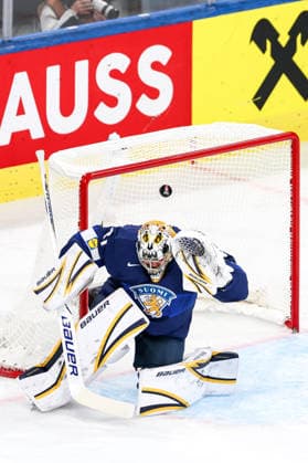 Ice hockey, Eishockey - IIHF WC 2026 ZURICH,SWITZERLAND,18.MAY.26 - ICE HOCKEY - IIHF Ice Hockey World Championship, WM, Weltmeisterschaft 2026, group stage, Finland vs USA. Image shows Justus Annunen (FIN).  GEPAxpictures xMaticxKlansek