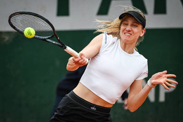 May 18, 2026, Paris, France, France: Mona BARTHEL of Germany during the first qualifying day of the Roland-Garros 2026, French Open 2026, Grand Slam tennis tournament at Roland-Garros Stadium on May 18, 2026 in Paris, France. Paris France - ZUMAm308 20260518_zsp_m308_054 Copyright: xMatthieuxMirvillex
