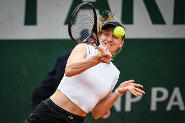 May 18, 2026, Paris, France, France: Mona BARTHEL of Germany during the first qualifying day of the Roland-Garros 2026, French Open 2026, Grand Slam tennis tournament at Roland-Garros Stadium on May 18, 2026 in Paris, France. Paris France - ZUMAm308 20260518_zsp_m308_055 Copyright: xMatthieuxMirvillex