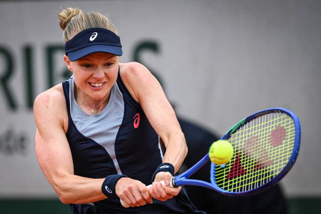 May 18, 2026, Paris, France, France: Harriet DART of Great Britain during the first qualifying day of the Roland-Garros 2026, French Open 2026, Grand Slam tennis tournament at Roland-Garros Stadium on May 18, 2026 in Paris, France. Paris France - ZUMAm308 20260518_zsp_m308_067 Copyright: xMatthieuxMirvillex
