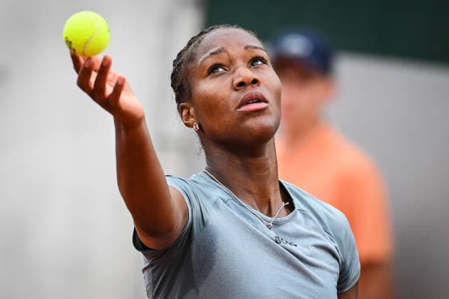 May 18, 2026, Paris, France, France: Noma Noha AKUGUE of Germany during the first qualifying day of the Roland-Garros 2026, French Open 2026, Grand Slam tennis tournament at Roland-Garros Stadium on May 18, 2026 in Paris, France. Paris France - ZUMAm308 20260518_zsp_m308_069 Copyright: xMatthieuxMirvillex