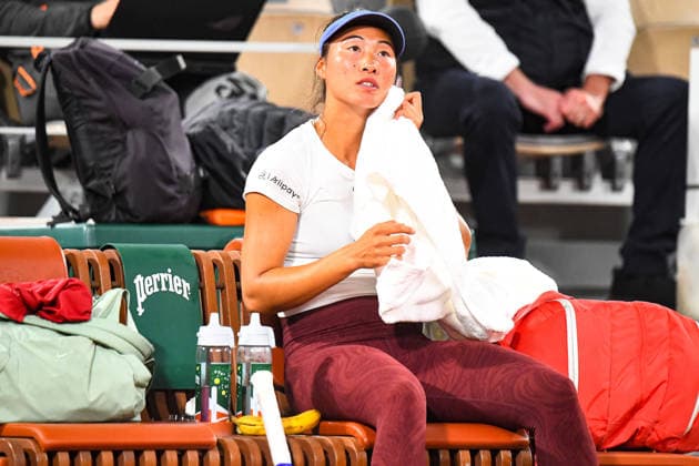 TENNIS : Roland Garros 2026 - Paris - 18 05 2026 Qinwen Zheng (CHN) ParisFrance  Copyright: xBaptistexAutissierx