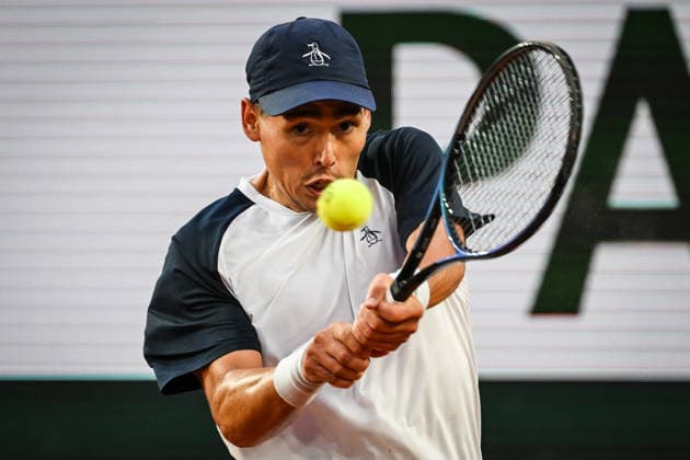 May 18, 2026, Paris, France, France: Charles BROOM of Great Britain during the first qualifying day of the Roland-Garros 2026, French Open 2026, Grand Slam tennis tournament at Roland-Garros Stadium on May 18, 2026 in Paris, France. Paris France - ZUMAm308 20260518_zsp_m308_081 Copyright: xMatthieuxMirvillex