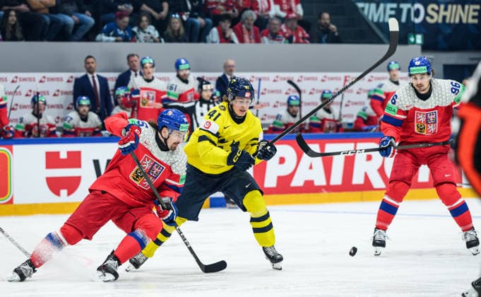 Ice hockey, World Championship, Sweden - Czech Republic