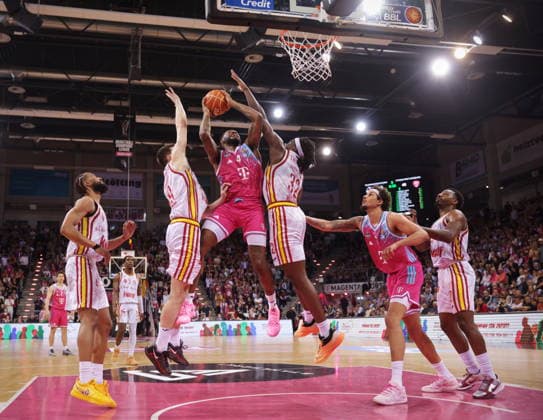 Jeff Garrett Telekom Baskets Bonn vs Fitness First Würzburg Baskets Playoffs Quarterfinals Game 2 Season 2025 26