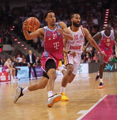 Joel Aminu Telekom Baskets Bonn vs Fitness First Würzburg Baskets Playoffs Quarterfinals Game 2 Season 2025 26