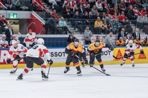 18 05 2026, Zurich, Swiss Life Arena, Ice Hockey World Championships Germany Switzerland, 7 Maximilian Kastner Germany Zurich Swiss Life Arena Zurich Switzerland Copyright: xJustPictures.ch StefanxEmchx jp-de-StEm-DSC0056120260518